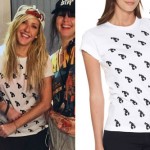 Ellie Goulding: Lobster Print T-Shirt