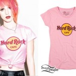 Hayley Williams: Pink Hard Rock Cafe Tee