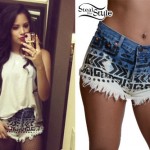 jasmine-villegas-tribal-denim-shorts