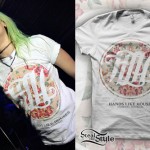 Jenna McDougall: Floral Circle T-Shirt