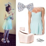 Melanie Martinez: Mint Green Skater Dress