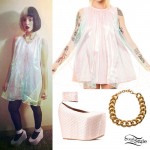 Melanie Martinez: Pastel Rainbow Dress