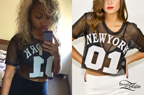 Zonnique Pullins: New York 01 Crop Jersey