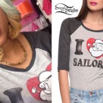 Zonnique Pullins: Popeye Baseball Tee
