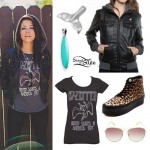 Tay Jardine: Bomber Jacket Outfit