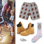 Bahja Rodriguez: Popsicle Shorts, Donut Socks