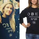 Ellie Goulding: Obey Propaganda Sweatshirt