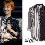 Hayley Williams: Mixed Print Shirt