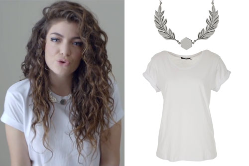Lorde: Royals Music Video Outfit