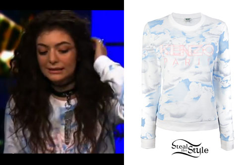 Lorde: Cloud Print Sweater