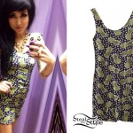 Melissa Marie Green: Pineapple Print Dress
