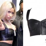 Nicki Minaj: Leather Bustier