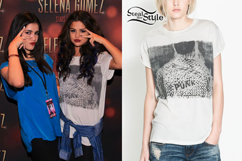 Selena Gomez: Punk Design Tee