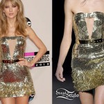 Taylor Swift: 2013 AMAs Red Carpet Dress