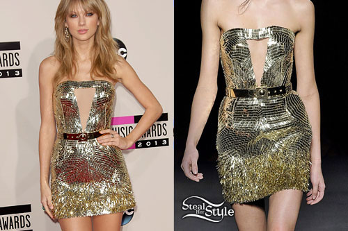 Taylor Swift: 2013 AMAs Red Carpet Dress