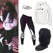 Bahja Rodriguez Clothes & Outfits | Steal Her Style