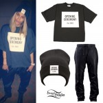 Ciara: Opening Ceremony Tee & Beanie