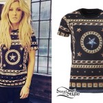 Ellie Goulding: Chains & Stars T-Shirt