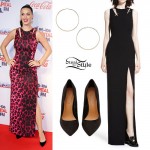 Katy Perry: Leopard Safety Pin Dress