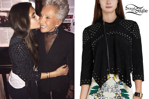 Madison Beer: Grommet Jacket