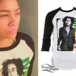 Zendaya: Bob Marley Raglan Tee