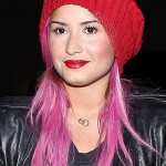 Demi Lovato pink hair