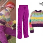 Hayley Williams: 'Ain't It Fun' Purple Pants