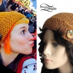 Hayley Williams: Mustard Button Beanie