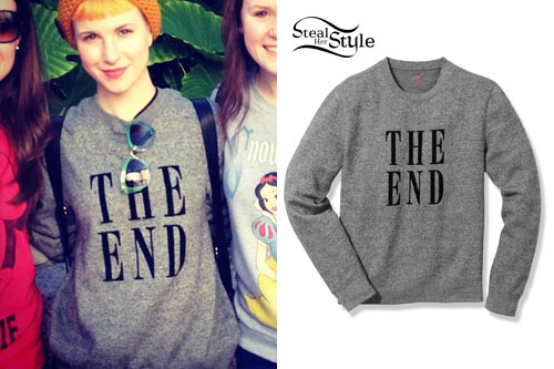 Hayley Williams: 'The End' Sweater
