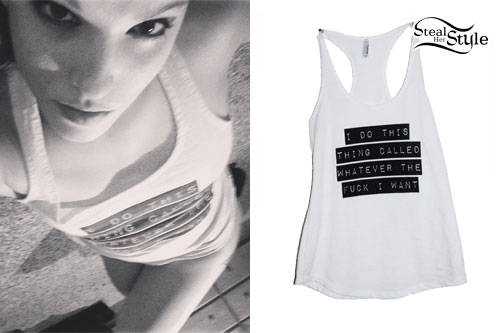 Lzzy Hale: I Do What I Want Tank Top