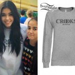 Madison Beer: Crooks and Castles Sweatshirt