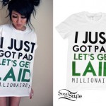 Melissa Marie Green: Just Got Paid T-Shirt