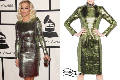 Rita Ora: 2014 Grammy Awards Dress
