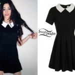 Camila Cabello: Black Collared Dress