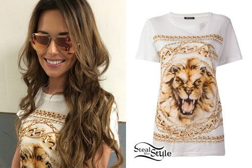Cheryl Cole: Chain Print T-Shirt