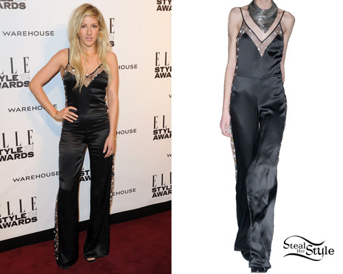 Ellie Goulding: Star Print Jumpsuit
