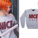 Hayley Williams: Nice Hair Sweatshirt