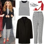 Jade Thirlwall: Gingham Outfit