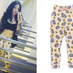 Jasmine Villegas: Tire Print Pants