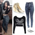 Jasmine Villegas: Vulgar Crop Top Outfit