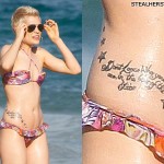 Jessie J stars hip tattoo