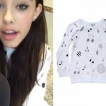 Madison Beer: Music Note Sweater