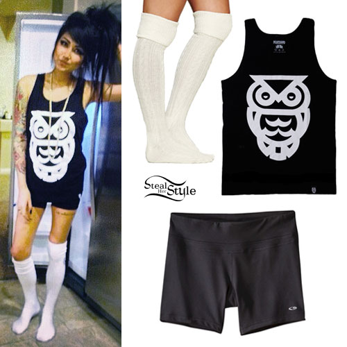 Melissa Marie Green: Owl Tank Top Outfit