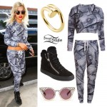 Rita Ora: Credit Card Sweater & Pants