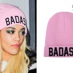 Rita Ora: Pink Badass Beanie