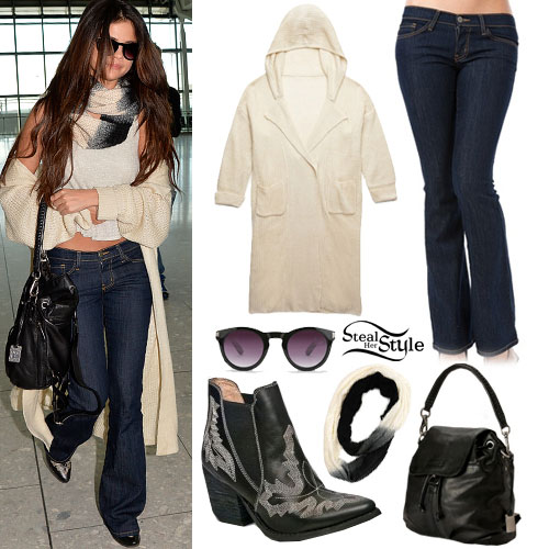 selena gomez flare jeans