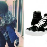 Willow Smith: Vans SK-8 Hi Sneakers