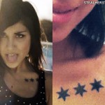 Yasmine Yousaf stars tattoo
