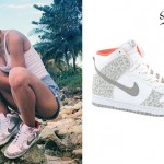 Zendaya: Leopard Nike Sneakers