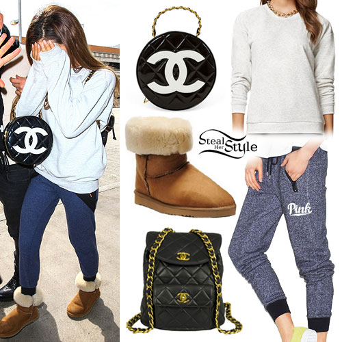 Ariana Grande: Chanel Round Bag & Backpack